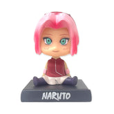 Small Figures Shacking Head&Mobile Holder - Sakura